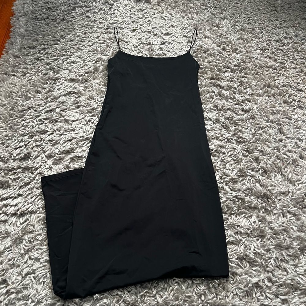 Zara Elegant Black Slip Dress size small